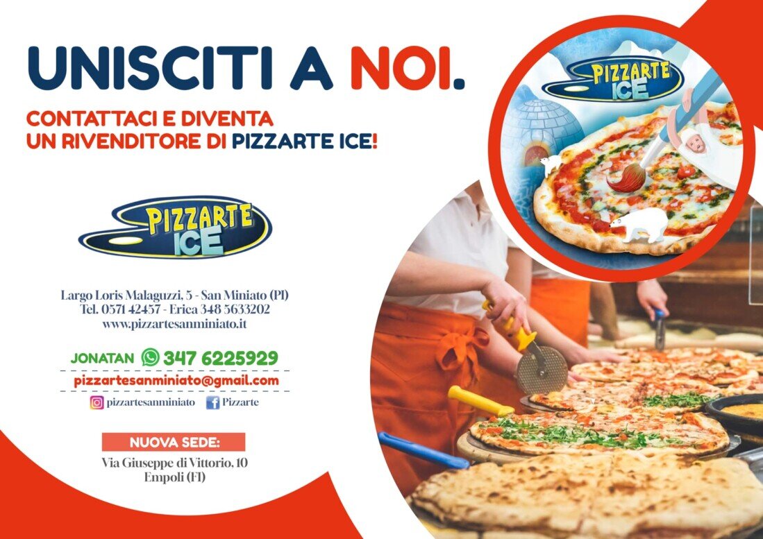 Unisciti a noi Pizzarte ICE